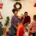 Family Fun on Christmas Night